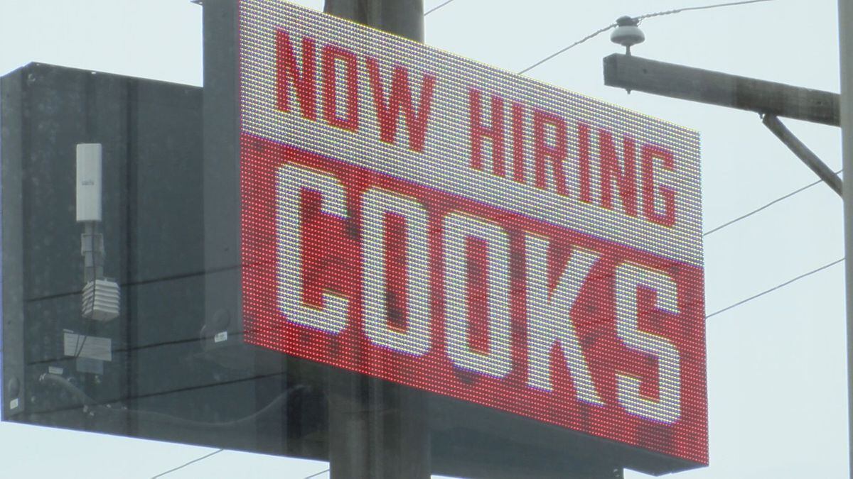 Many businesses in the capital area are opening for the first time and looking for employees.