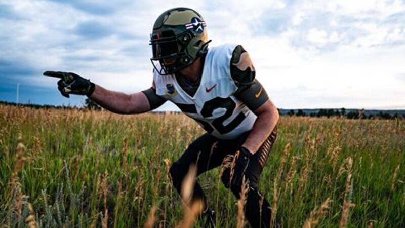 Air Force football reveals jersey honoring B-52 for Sept. 11 game