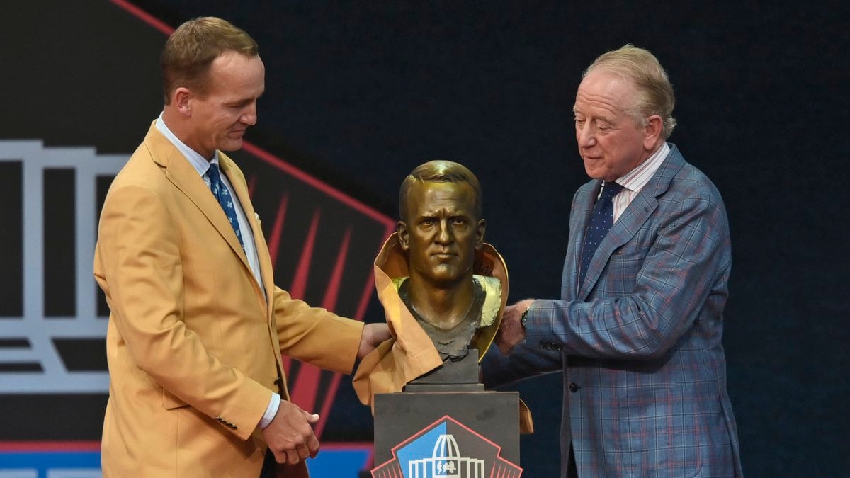 5-time MVP Peyton Manning enters Hall of Fame